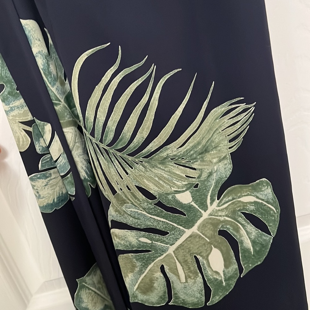 Leaf Print Jumpsuit - image 2